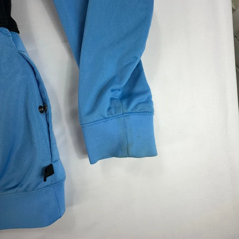 Air Jordan Full Zip Track‎ Jacket Mens XL Black Blue Retro Athletic Logo